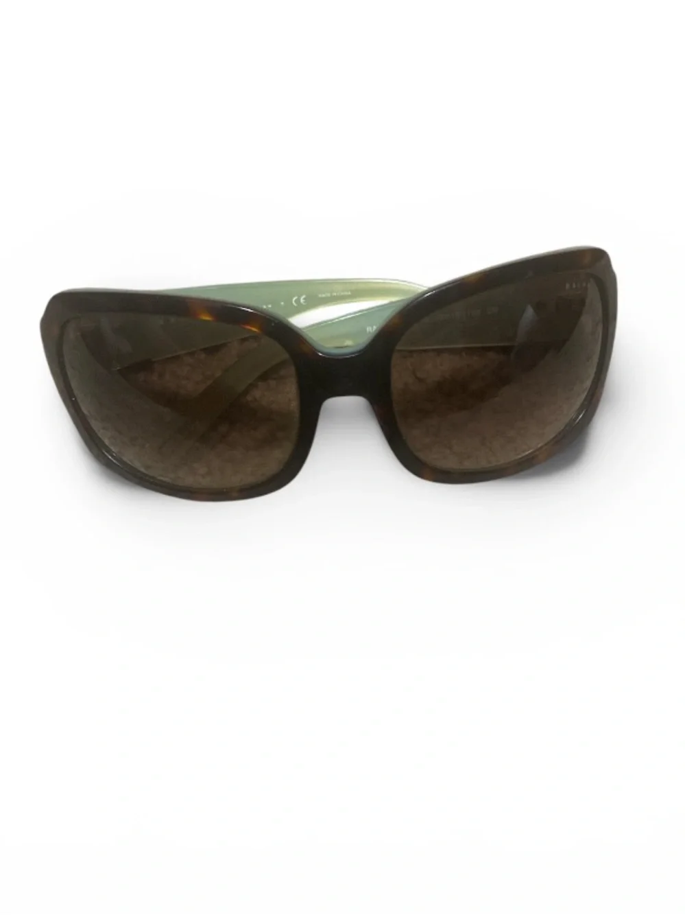 Ralph Lauren Tortoiseshell Oversized Women’s Sunglasses - Brown Lenses